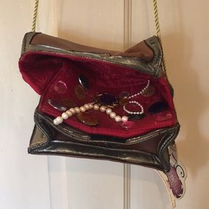 Women’s Treasure Chest Bejeweled Pirate Bag Purse